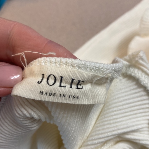 Jolie, size extra small off-white bodysuit - Picture 3 of 4